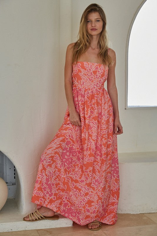 by together maxi dress By Together) Already Yours Floral Sleeveless Maxi – Pineapple Lain Boutique