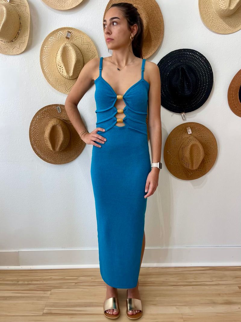 Milani Body-con Cut Out Midi Dress