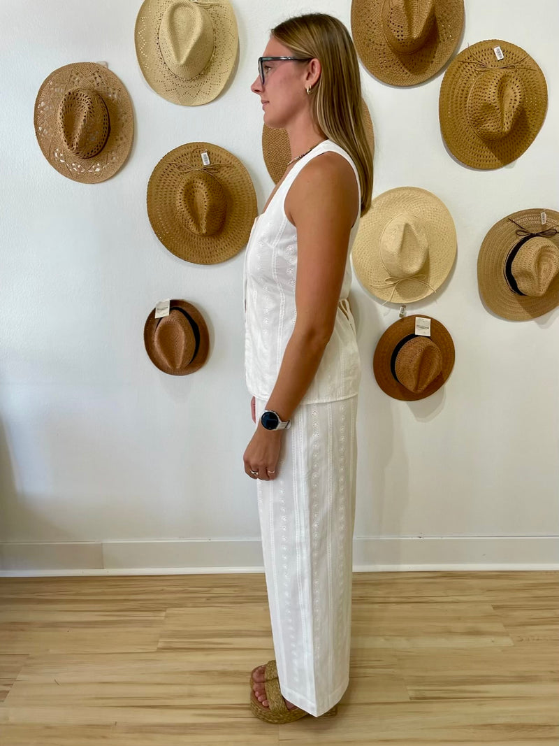 Rhythm) Niko Long Vest - White – Pineapple Lain Boutique