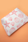 🐚 Seaside Shell Cosmetic Bag