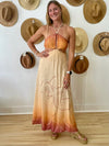 Sol Dourado Cutout Maxi Dress