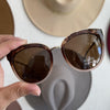 (2) FLOATS Polarized GLOSS Gradient Tortoise Round Frame Sunglasses - Brown - Pineapple Lain Boutique