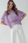 Purple Haze Crochet Top