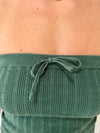 Evergreen Nights Knit Tube Top