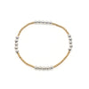 Erin Gray | Hamptons Alloy 2x4mm Gold Filled Beaded Bracelet