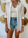 (Elan)Vista Button Down Top - White