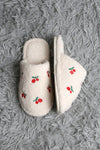 Cherry Cozy Slippers