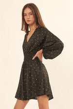Abstract Polka Dot Dress - Pineapple Lain Boutique