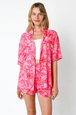 Annika Relaxed Button Down - Pineapple Lain Boutique