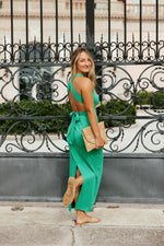 Envy Open Back Maxi Dress - Kelly Green - Pineapple Lain Boutique