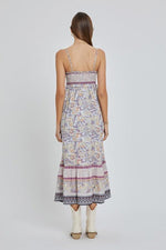 Lavender Haze Smocked Maxi Dress - Pineapple Lain Boutique