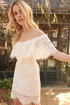 Love Me Lace Dress - White - Pineapple Lain Boutique